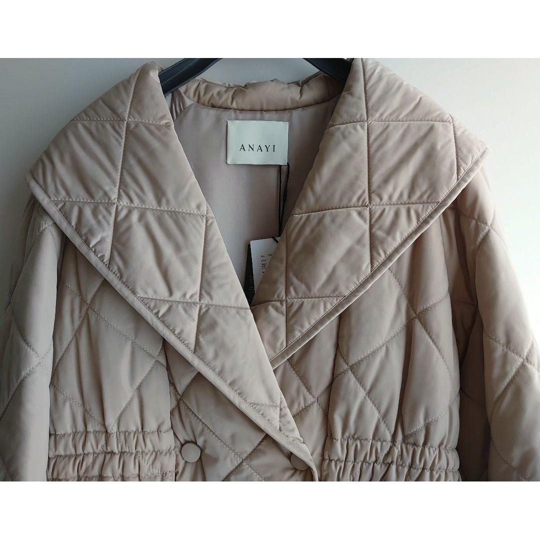 アナイ ANAYI キルティングショールカラーコート 69,300円 アナイ ANAYI キルティングショールカラーコート 69,300円