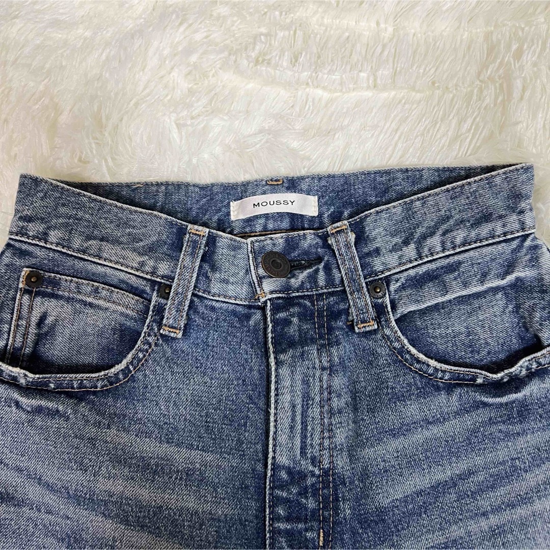 moussy フレアデニムパンツ MVS FLARE 25inch moussy フレアデニムパンツ MVS FLARE 25inch