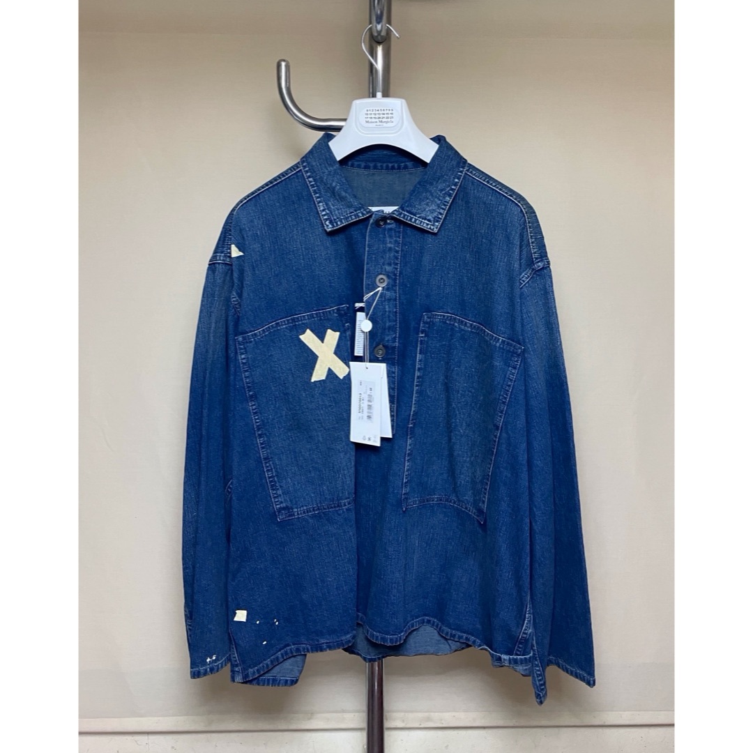 Maison Margiela（旧Maison Martin Margiela） - 新品 44 24ss マルジェラ ビンテージ デニムプルオーバー 7011