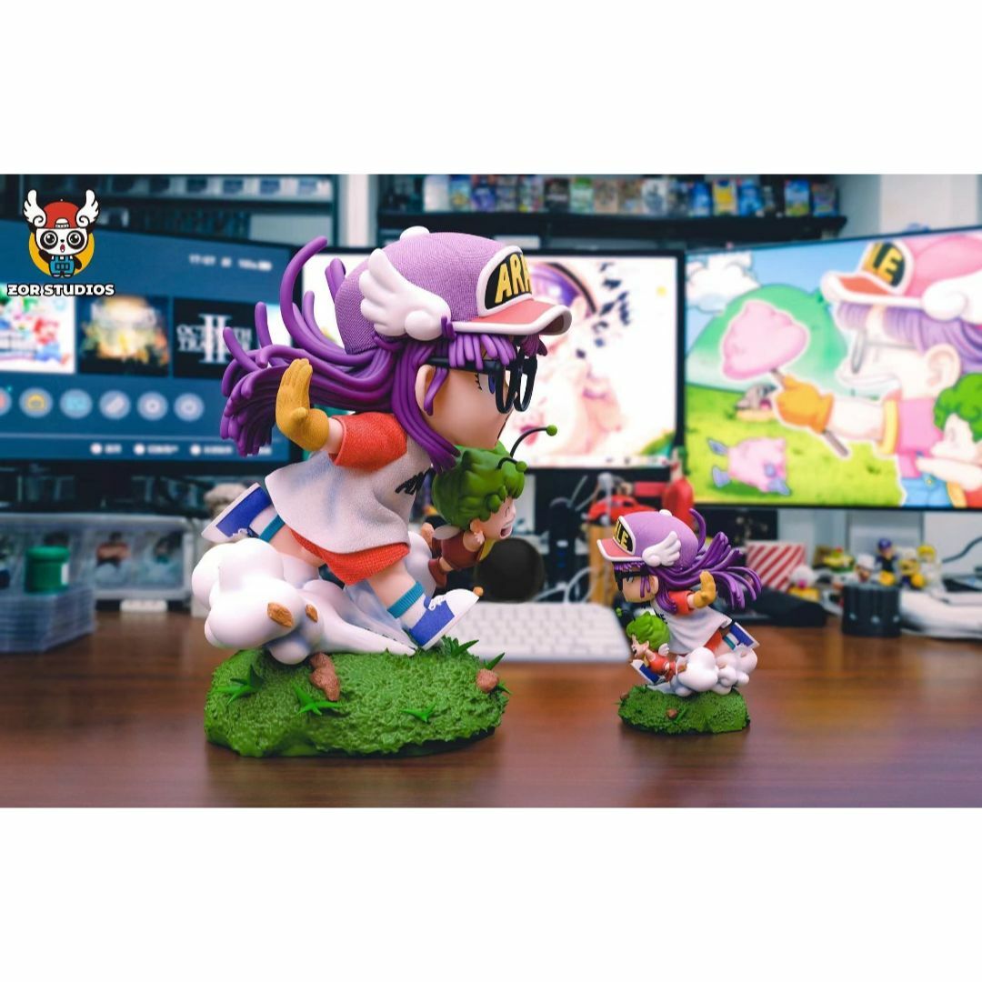 Dr.スランプ アラレちゃん 走る ガレージキット フィギュア 1/2 Dr.スランプ アラレちゃん 走る ガレージキット フィギュア 1/2
