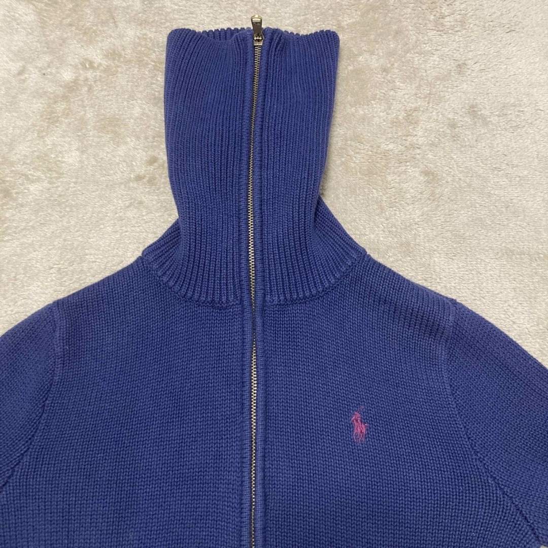 Ralph Lauren - RALPH LAUREN SPORT セーラー襟 コットン ジップ Ralph Lauren - RALPH LAUREN SPORT セーラー襟 コットン ジップ