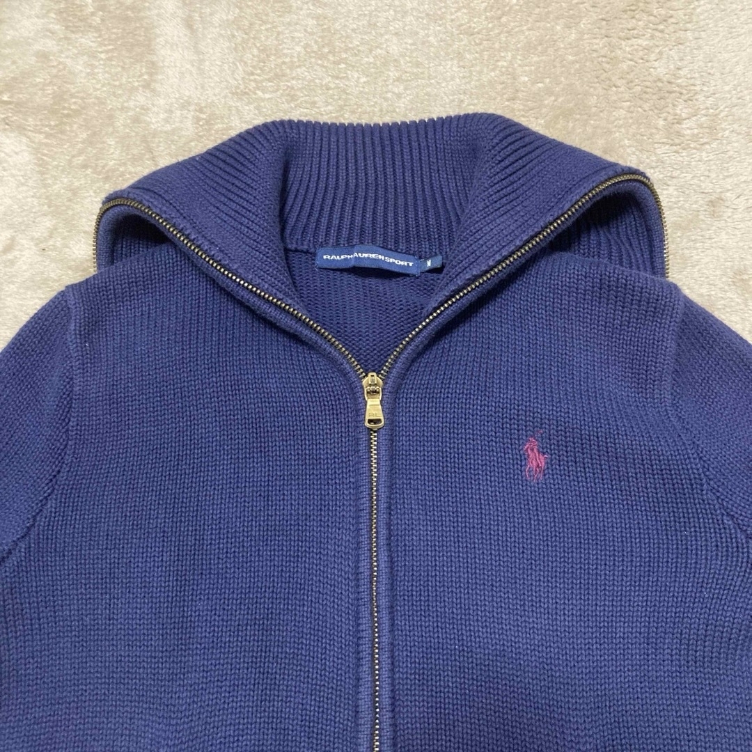 Ralph Lauren - RALPH LAUREN SPORT セーラー襟 コットン ジップ Ralph Lauren - RALPH LAUREN SPORT セーラー襟 コットン ジップ