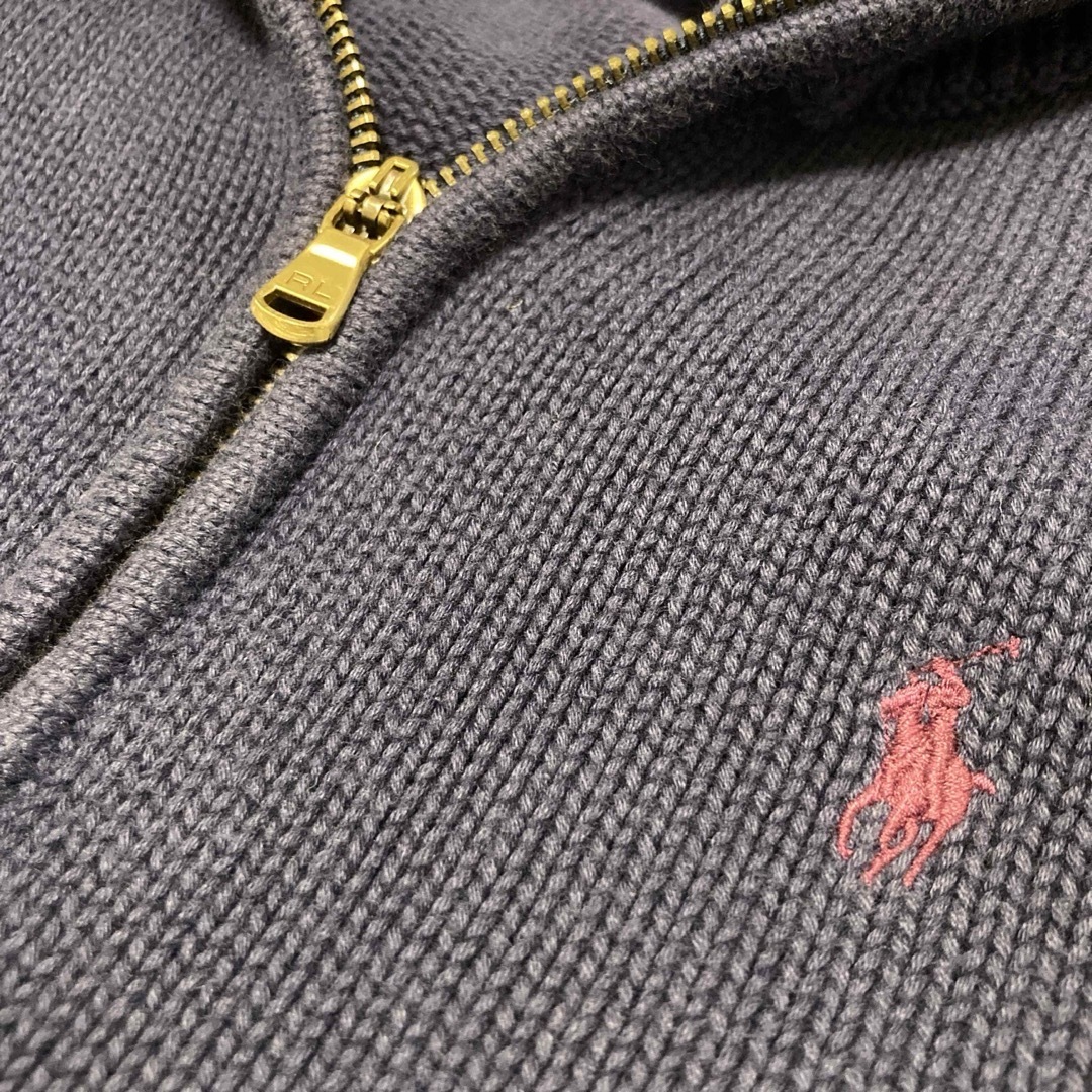 Ralph Lauren - RALPH LAUREN SPORT セーラー襟 コットン ジップ Ralph Lauren - RALPH LAUREN SPORT セーラー襟 コットン ジップ