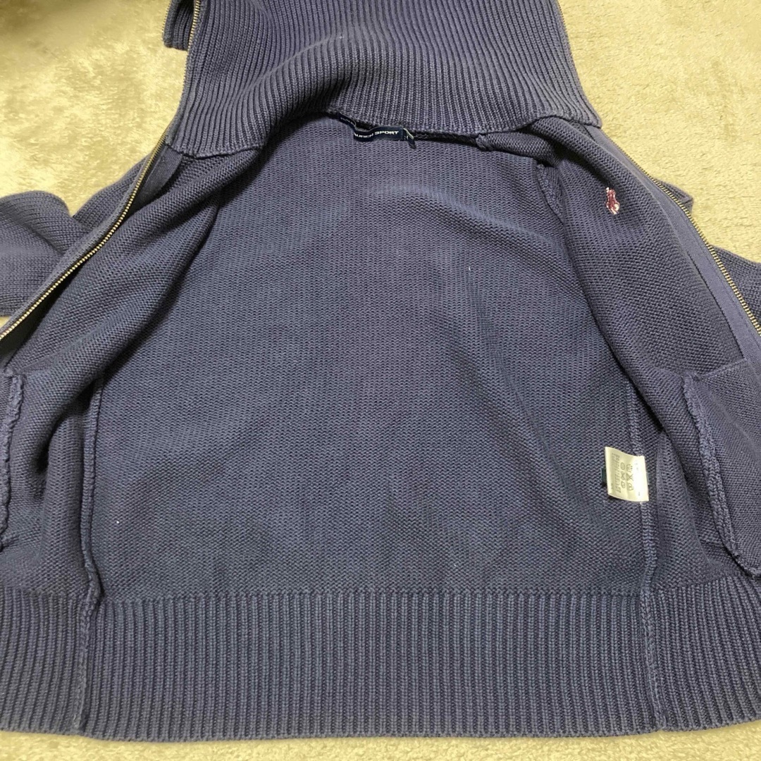 Ralph Lauren - RALPH LAUREN SPORT セーラー襟 コットン ジップ Ralph Lauren - RALPH LAUREN SPORT セーラー襟 コットン ジップ