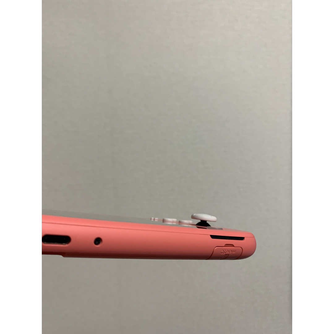 Nintendo Switch - 【完動品】Switchライト本体 コーラル 強化ガラス保護フィルムのおまけ付き♪