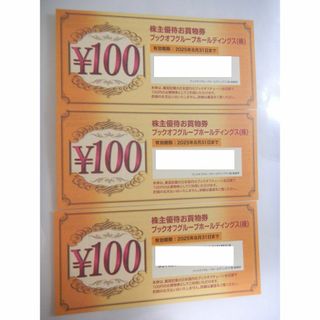 ブックオフ株主優待券300円分　(ショッピング)