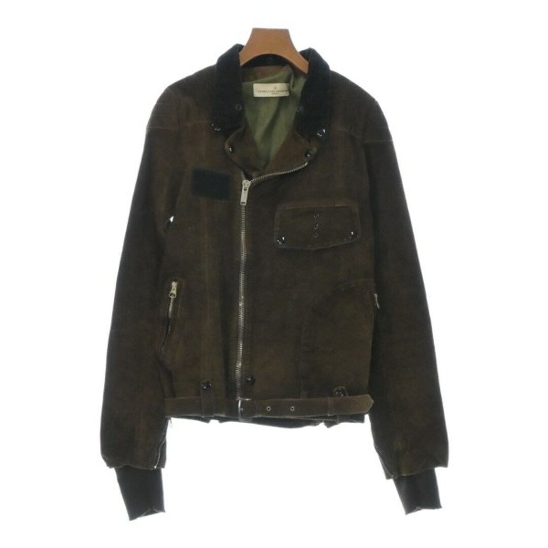 GOLDEN GOOSE ゴールデングース ライダース XS 茶 【古着】【中古】 GOLDEN GOOSE ゴールデングース ライダース XS 茶 【古着】【中古】