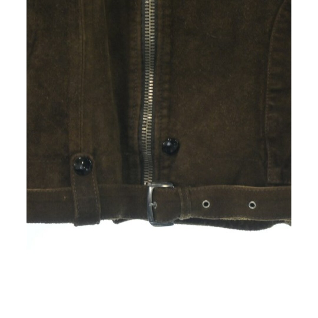 GOLDEN GOOSE ゴールデングース ライダース XS 茶 【古着】【中古】 GOLDEN GOOSE ゴールデングース ライダース XS 茶 【古着】【中古】