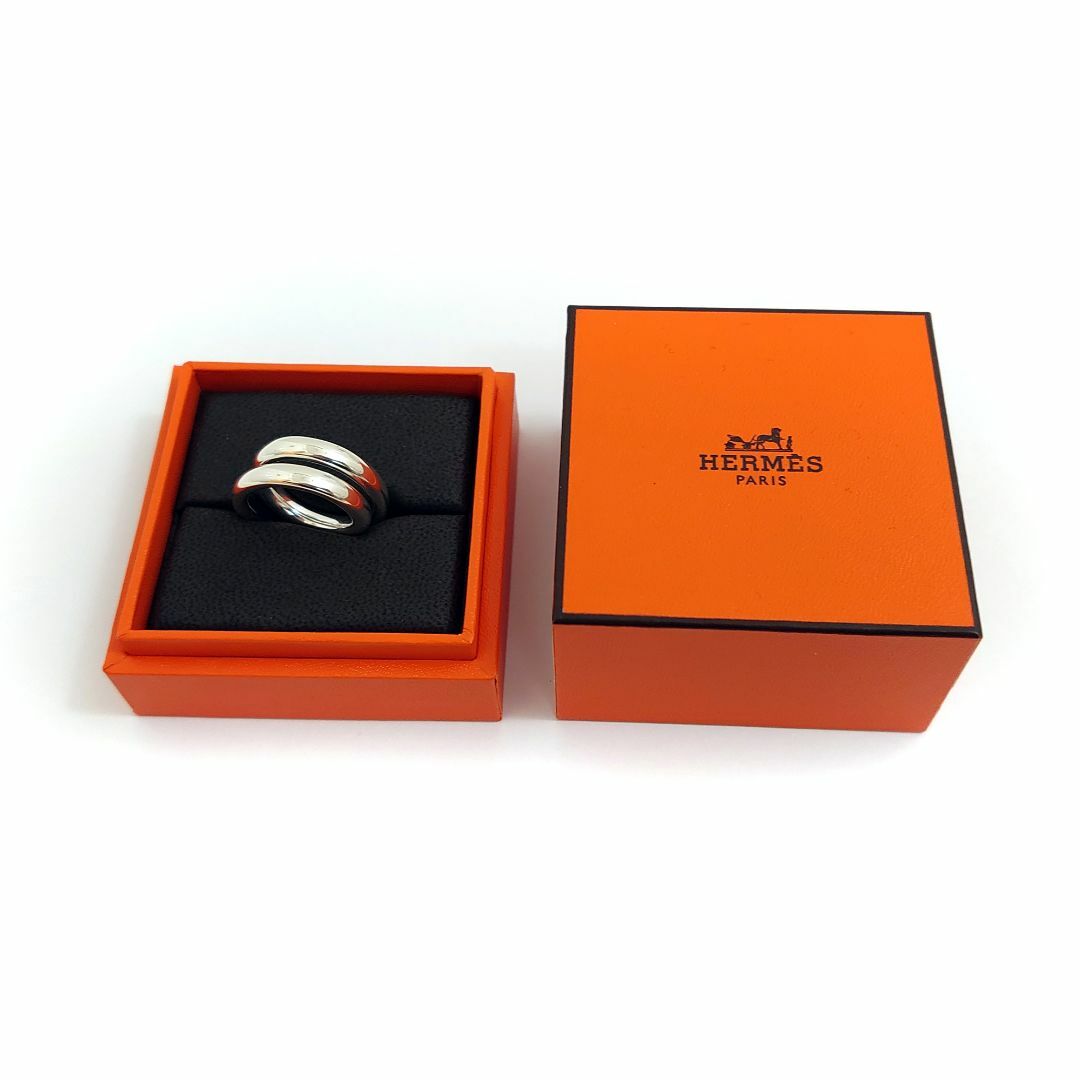 HERMES ヴェルティージュ リング 50 シルバー925 エルメス HERMES ヴェルティージュ リング 50 シルバー925 エルメス