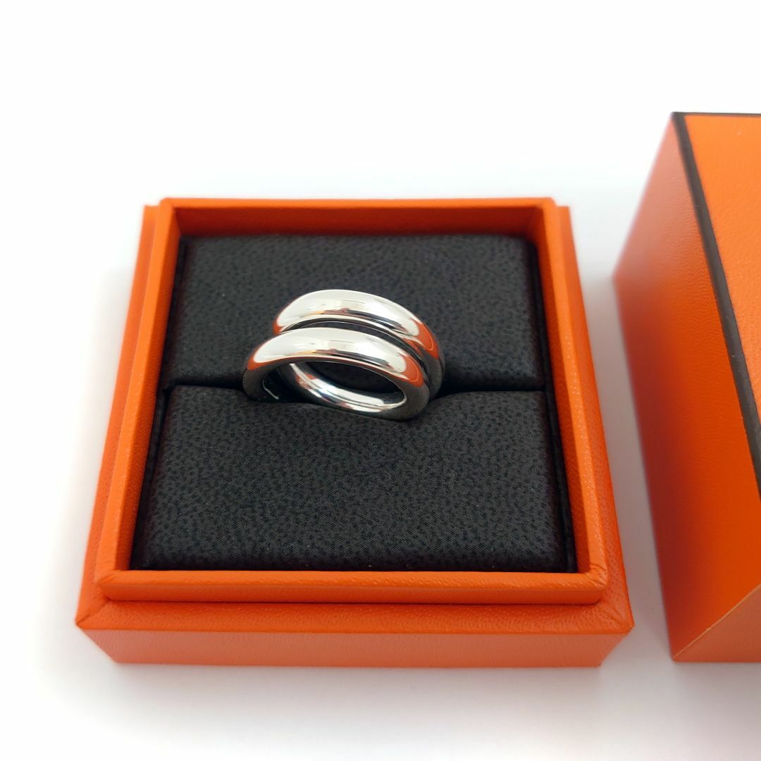 HERMES ヴェルティージュ リング 50 シルバー925 エルメス HERMES ヴェルティージュ リング 50 シルバー925 エルメス