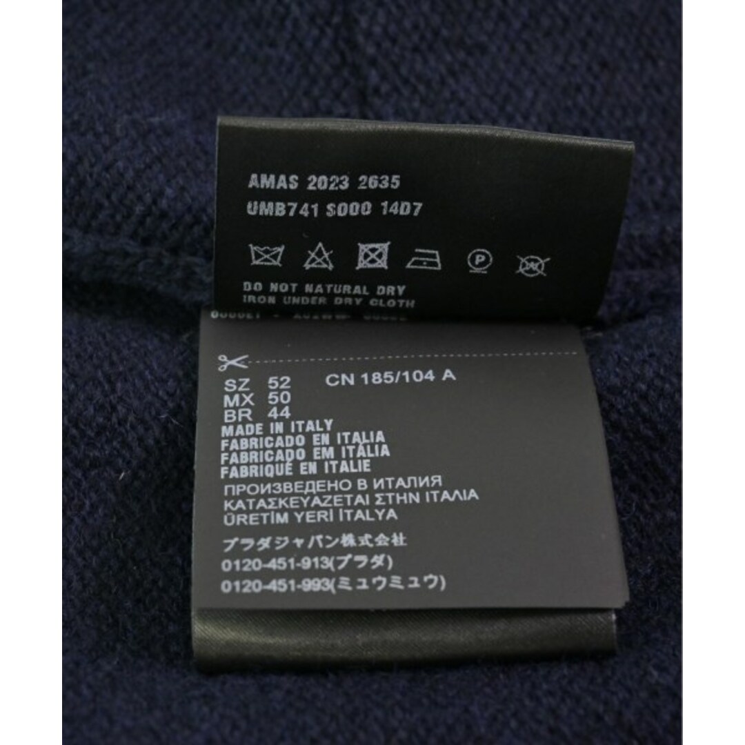 PRADA - PRADA プラダ ニット・セーター 52(XXL位) 紺 【古着 PRADA - PRADA プラダ ニット・セーター 52(XXL位) 紺 【古着