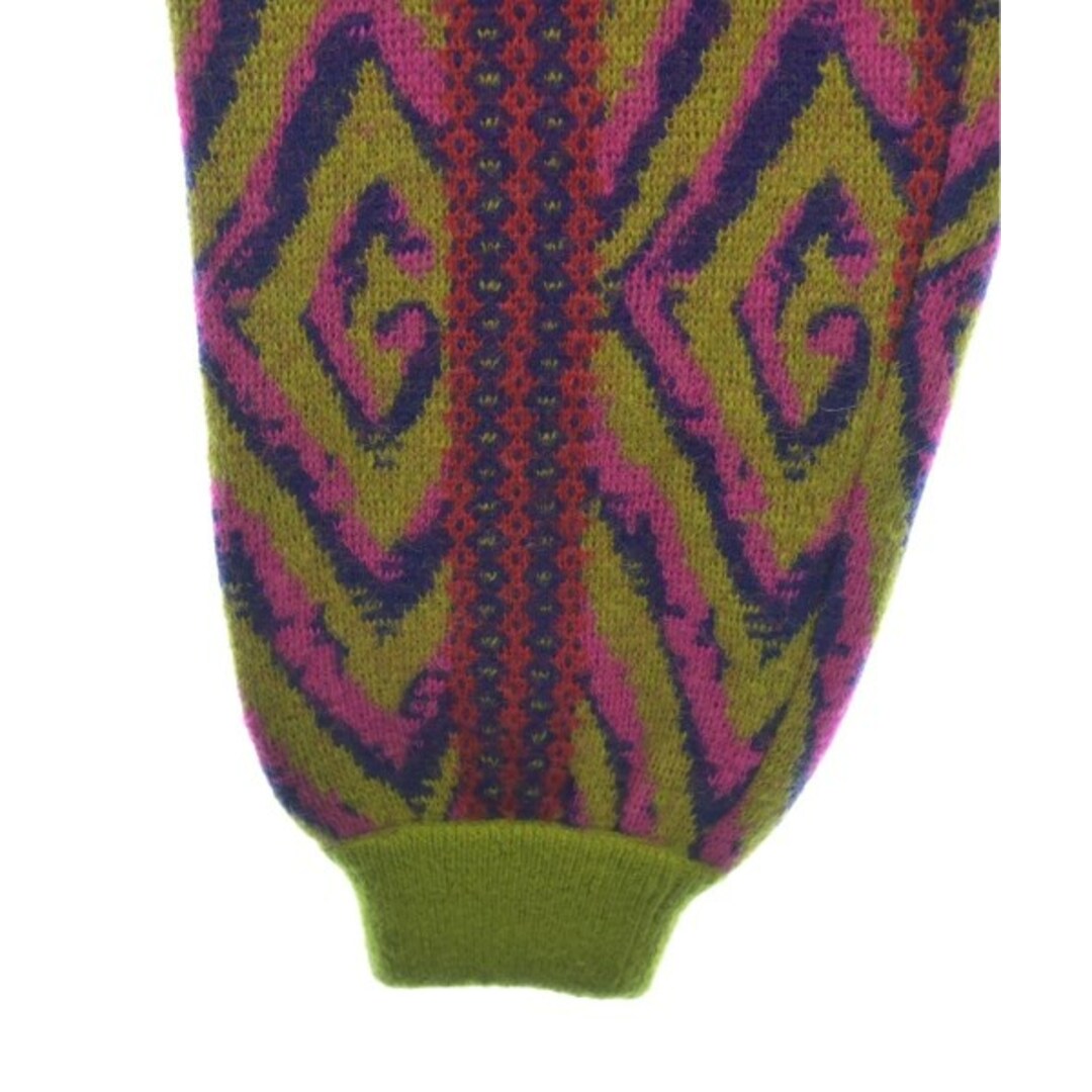 GUCCI - GUCCI グッチ パンツ(その他) S 緑x赤xピンク等(総柄 GUCCI - GUCCI グッチ パンツ(その他) S 緑x赤xピンク等(総柄