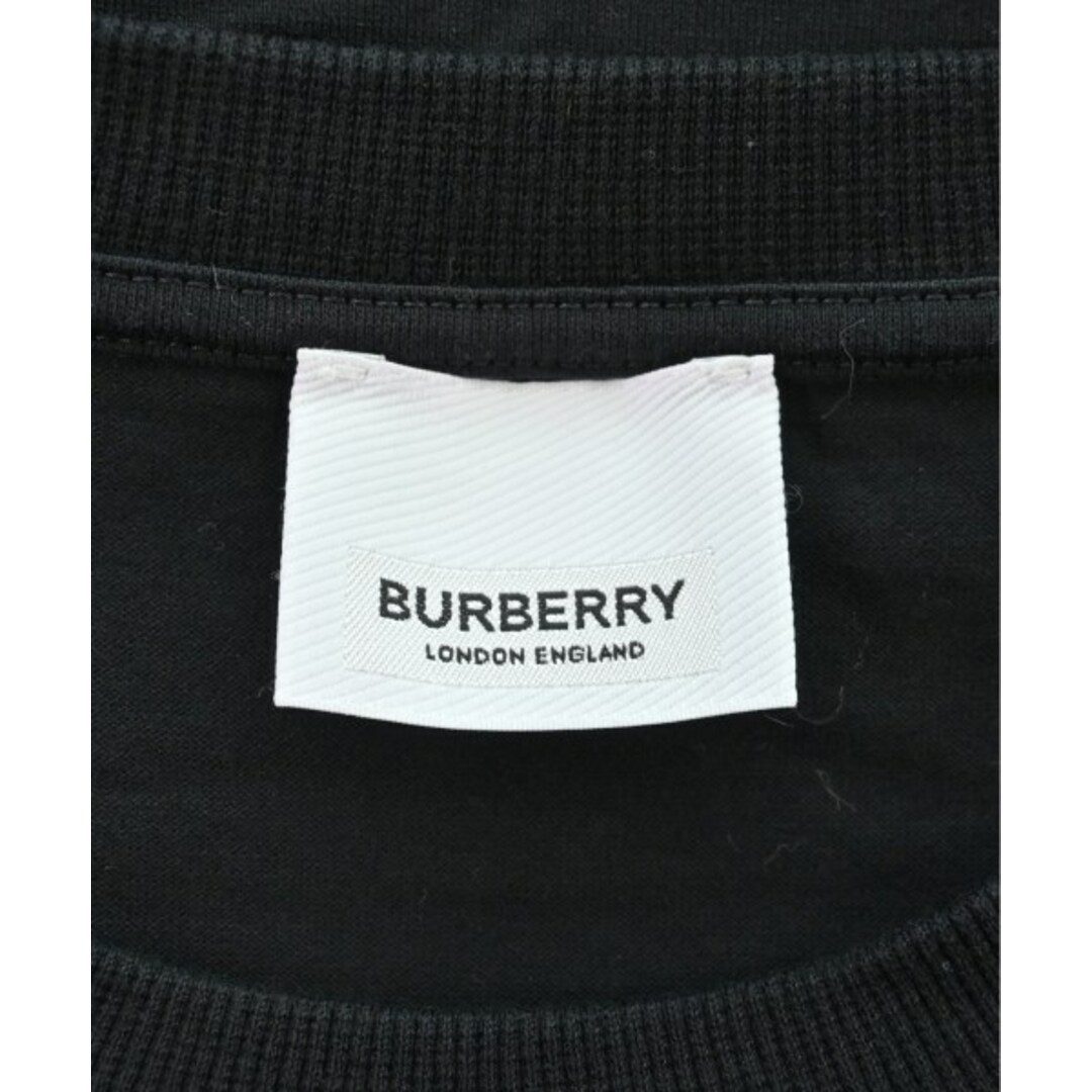 BURBERRY - BURBERRY バーバリー Tシャツ・カットソー XS 黒 BURBERRY - BURBERRY バーバリー Tシャツ・カットソー XS 黒