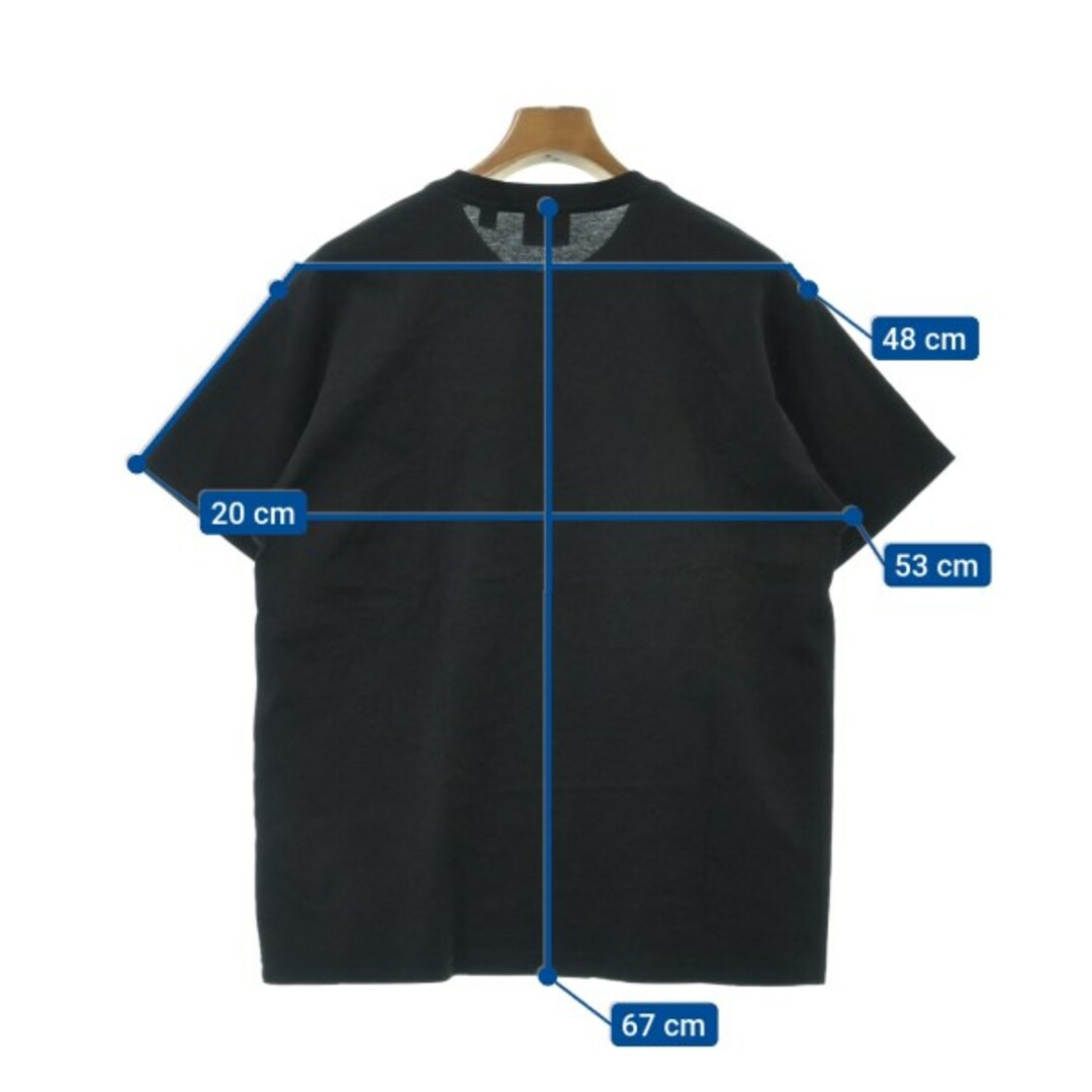 BURBERRY - BURBERRY バーバリー Tシャツ・カットソー XS 黒 BURBERRY - BURBERRY バーバリー Tシャツ・カットソー XS 黒