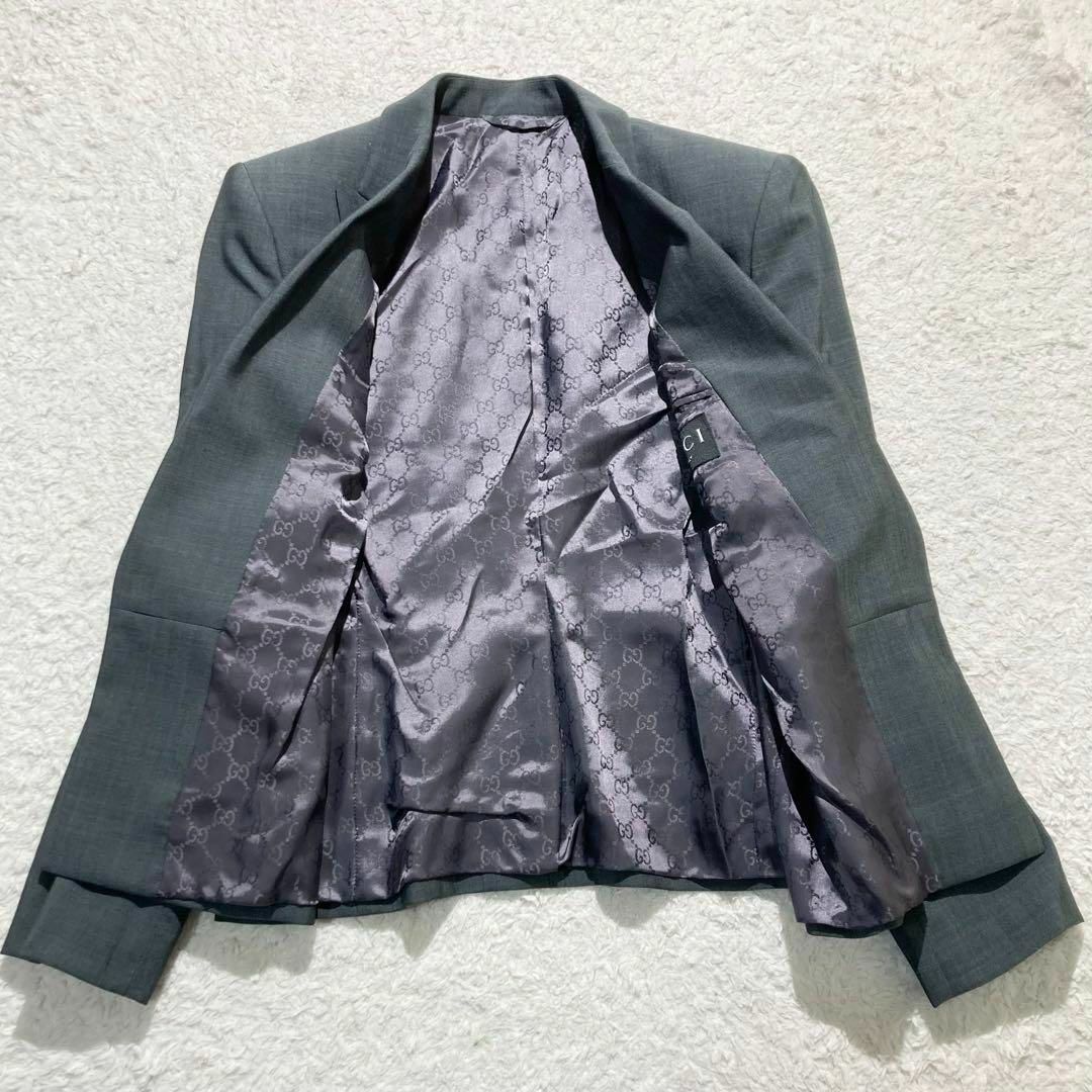GUCCI - 【極美品】GUCCI スーツ セットアップ スカート GG 総柄 GUCCI - 【極美品】GUCCI スーツ セットアップ スカート GG 総柄
