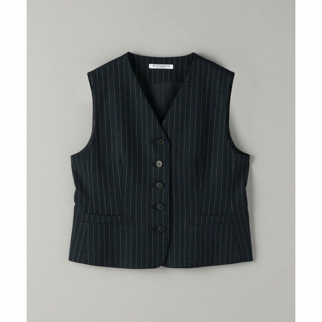 BEAUTY&YOUTH UNITED ARROWS - 【NAVY】チョークストライプ