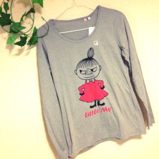 ユニクロ(UNIQLO)のムーミン ロングT ミイ Mサイズ(Tシャツ(長袖/七分))