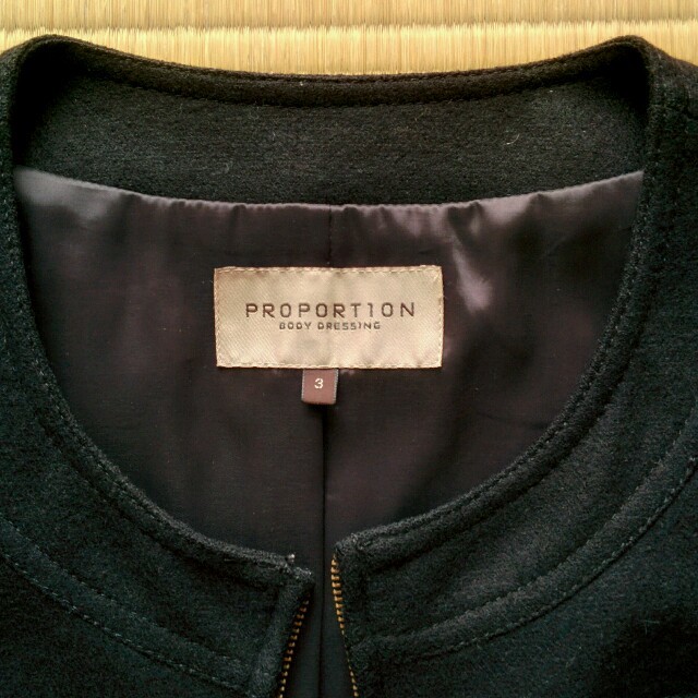 PROPORTION BODY DRESSING(プロポーションボディドレッシング)のproportion body dressing ジャケット レディースのジャケット/アウター(ブルゾン)の商品写真