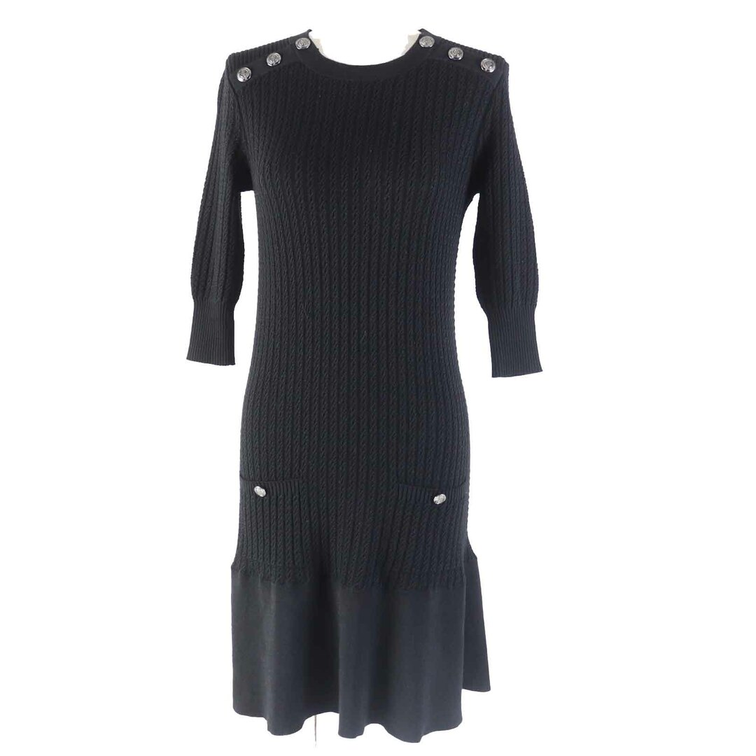 CHANEL - 極美品◎CHANEL シャネル P59258 コットン ウール ココ CHANEL - 極美品◎CHANEL シャネル P59258 コットン ウール ココ