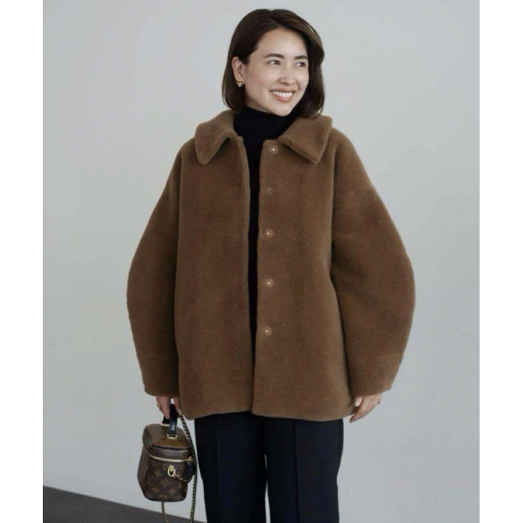 【美品】OHGA ムートンコート S