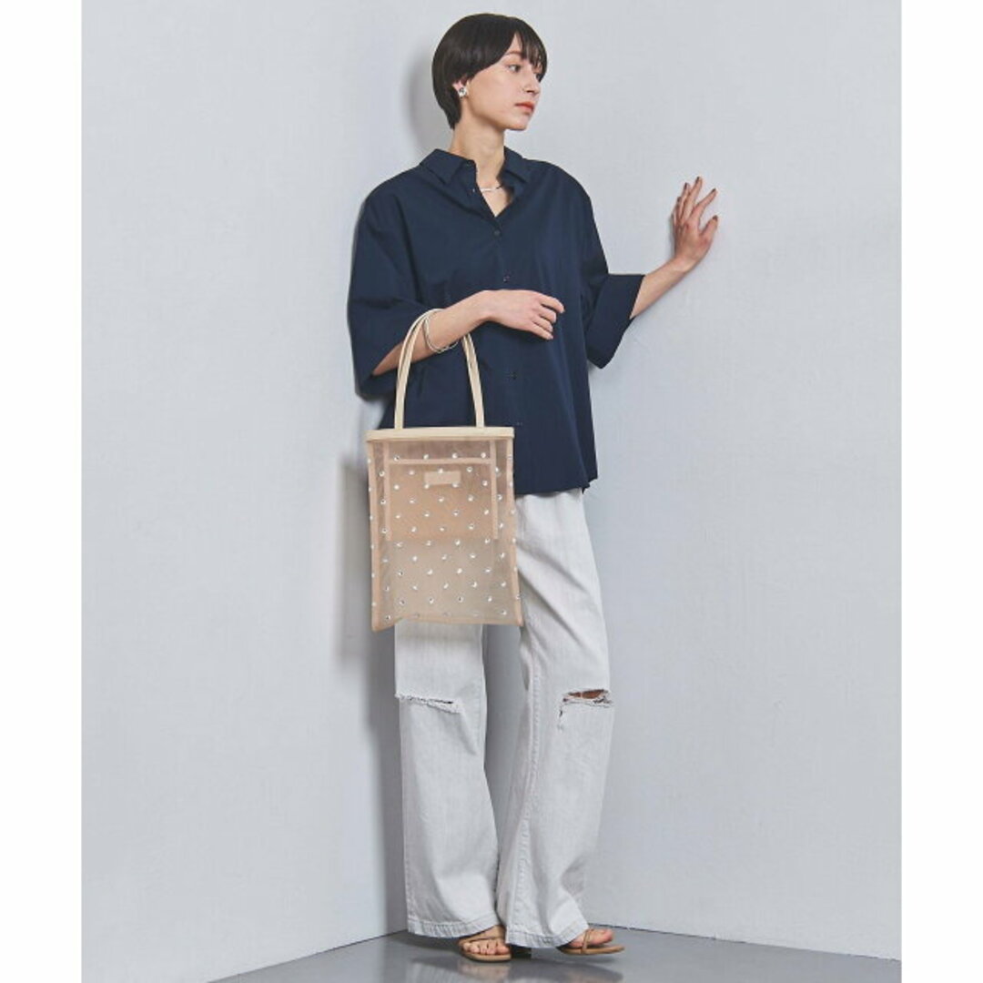 UNITED ARROWS - 【BEIGE】クリスタルドット トートバッグの通販 UNITED ARROWS - 【BEIGE】クリスタルドット トートバッグの通販