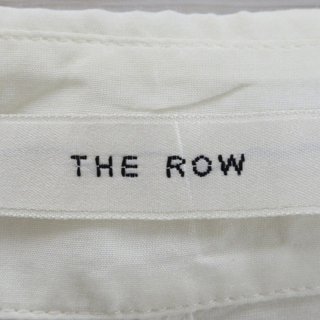 THE ROW - 美品 THE ROW ザロウ Somik Shirt 長袖 比翼ボタン