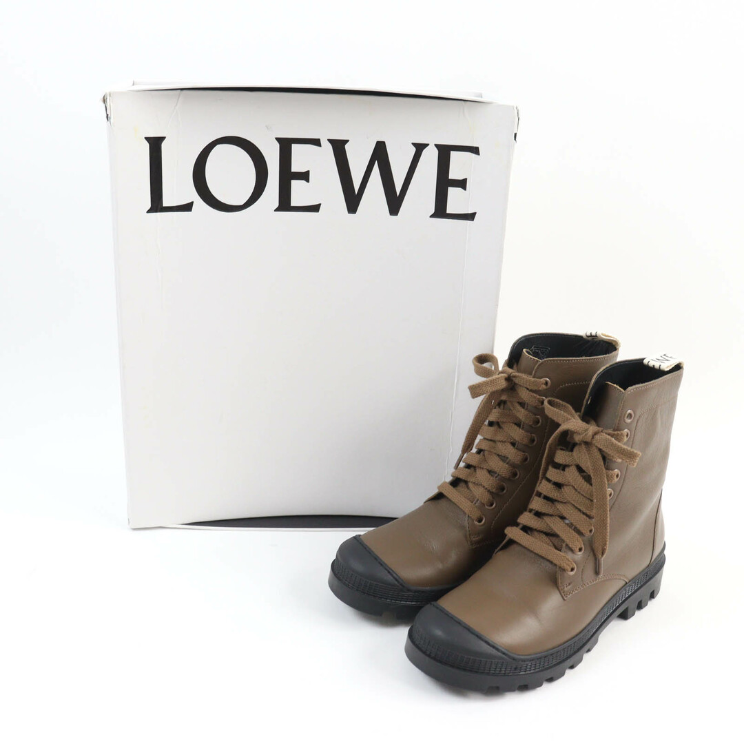 極美品☆LOEWE ロエベ 590321 ロゴプルストラップ付 レース 極美品☆LOEWE ロエベ 590321 ロゴプルストラップ付 レース