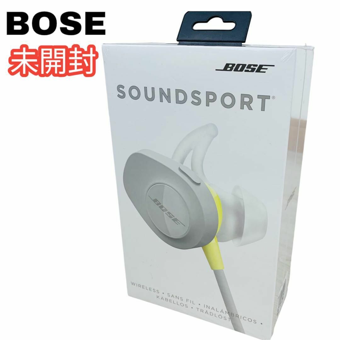 未開封Bose ボーズSoundSport Wirelessイヤホン 未開封Bose ボーズSoundSport Wirelessイヤホン