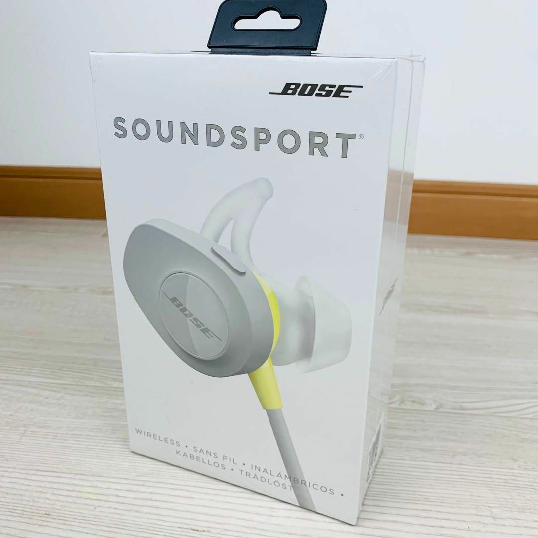 未開封Bose ボーズSoundSport Wirelessイヤホン 未開封Bose ボーズSoundSport Wirelessイヤホン