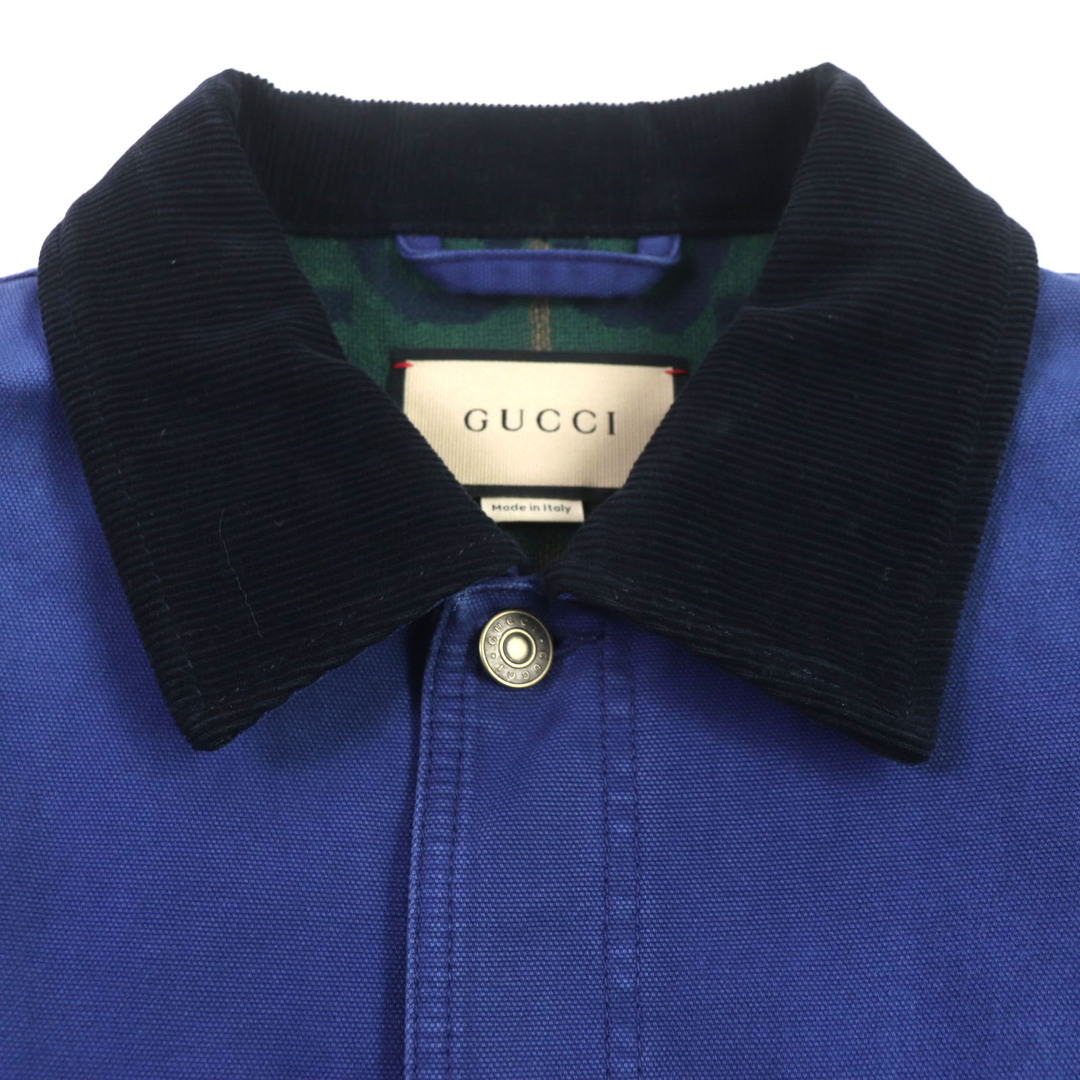 GUCCI - 未使用品▽GUCCI グッチ 2022年製 709636 XDB39 襟 GUCCI - 未使用品▽GUCCI グッチ 2022年製 709636 XDB39 襟