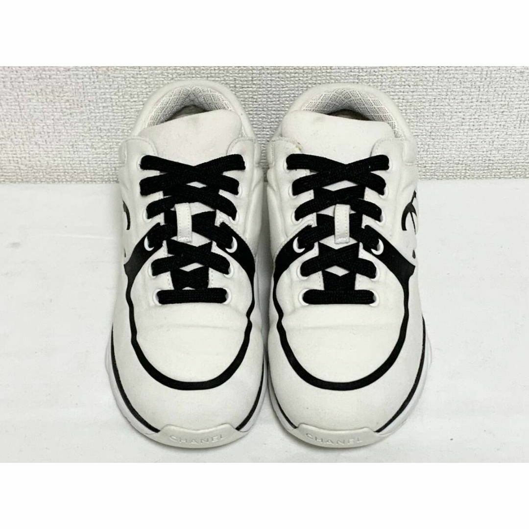 CHANEL - 希少美品 シャネル ココマーク CC G35346 スニーカー CHANEL - 希少美品 シャネル ココマーク CC G35346 スニーカー
