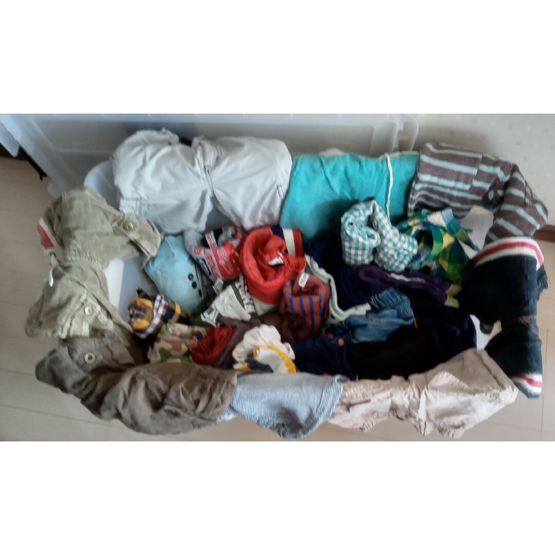 子ども服90センチから95センチ詰め込み28点 キッズ/ベビー/マタニティのキッズ服男の子用(90cm~)(その他)の商品写真
