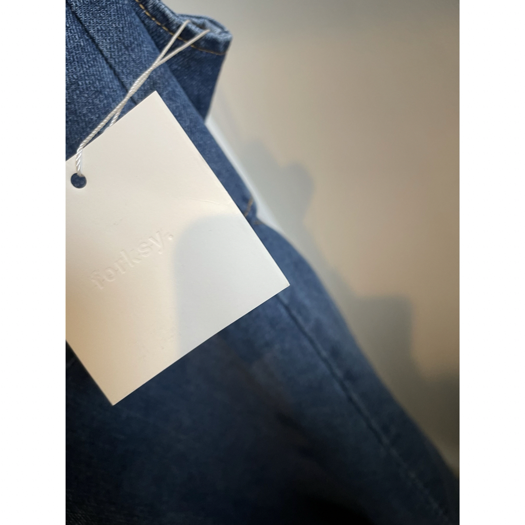 新品タグ付き 【forksy.】デニムウエストサイドカットキャミ 新品タグ付き 【forksy.】デニムウエストサイドカットキャミ