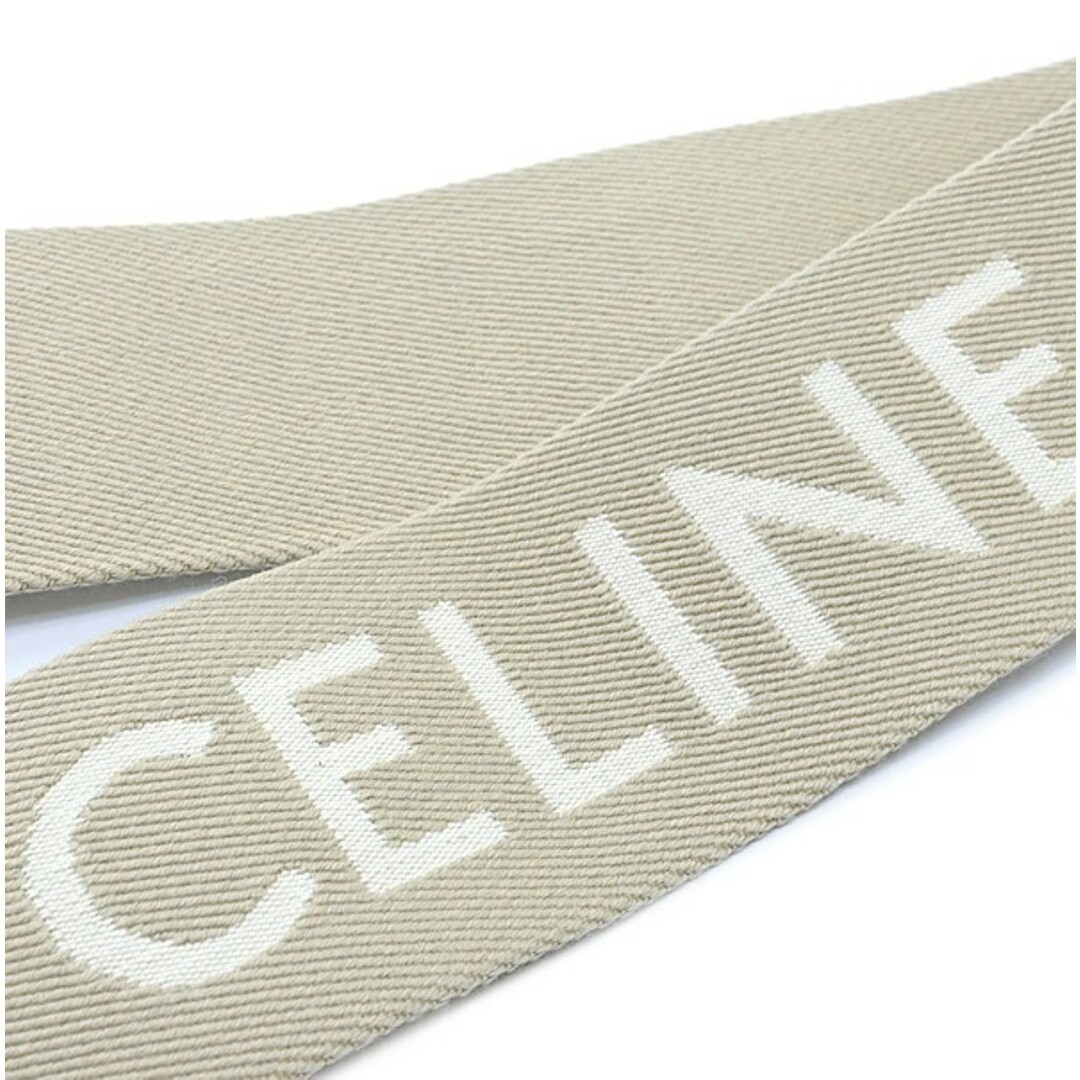 広尾店】極美品 セリーヌ CELINE ロゴ ストラップ ブラウン系 広尾店】極美品 セリーヌ CELINE ロゴ ストラップ ブラウン系