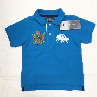 ラルフローレン(Ralph Lauren)の新品ラルフローレン半袖ポロシャツ18m85センチ 男の子12m 1歳(シャツ/カットソー)