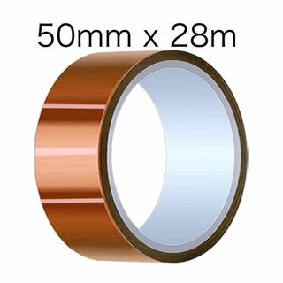 高温テープ50mm x 28m(90ft) サーマルテープ カプトンテープ(その他)