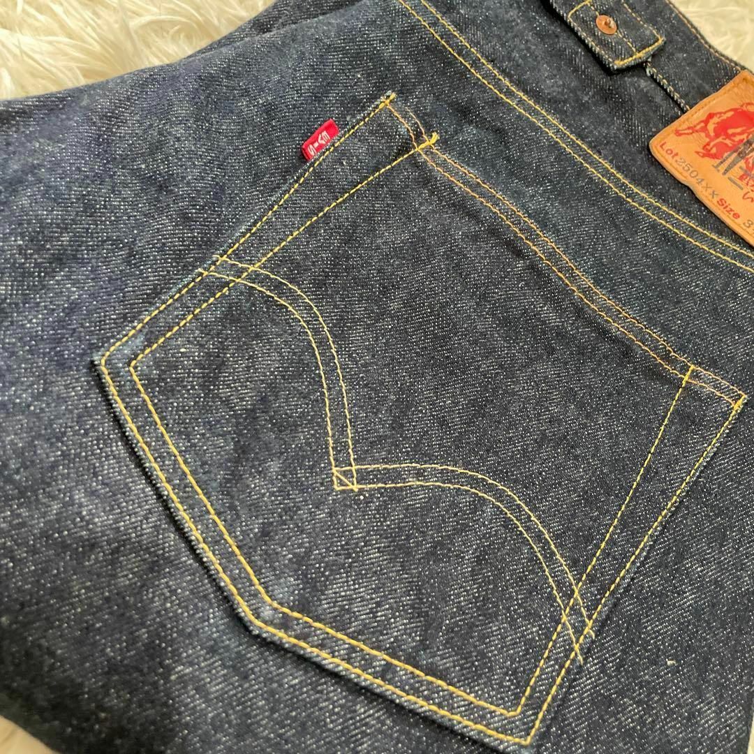 美品!エビスジーンズ EVIS 2504XX 初期 水牛タグ/シンチバック 美品!エビスジーンズ EVIS 2504XX 初期 水牛タグ/シンチバック