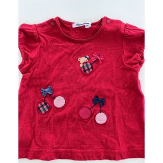 ファミリア(familiar)のfamiliar 半袖Tシャツ　80cm(Ｔシャツ)