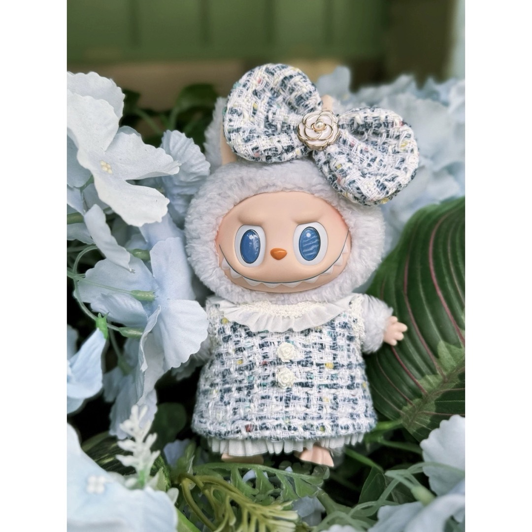 新品2点セット ワンピースlabubuラブブぬいぐるみ服17cm着せ替え 新品2点セット ワンピースlabubuラブブぬいぐるみ服17cm着せ替え