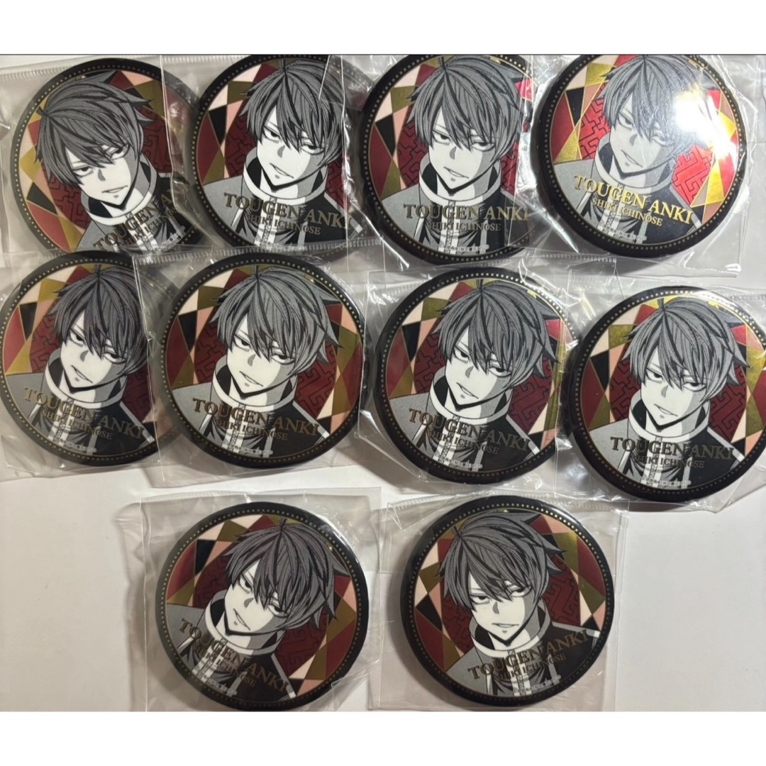 桃源暗鬼 TSUTAYA メタリック缶バッジ 四季 桃源暗鬼 TSUTAYA メタリック缶バッジ 四季