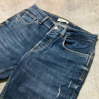 ザラ(ZARA)の【ZARA MAN】ザラ マン ダメージ加工 ストレッチスキニーデニムパンツ(デニム/ジーンズ)