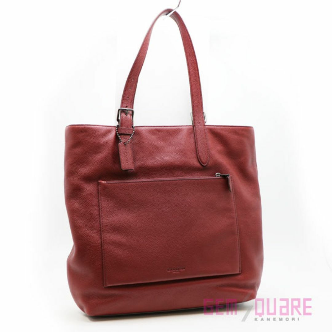 COACH - コーチ COACH メトロポリタン ソフトトート バッグ レッドカラント ペブルレザー 中古 32248