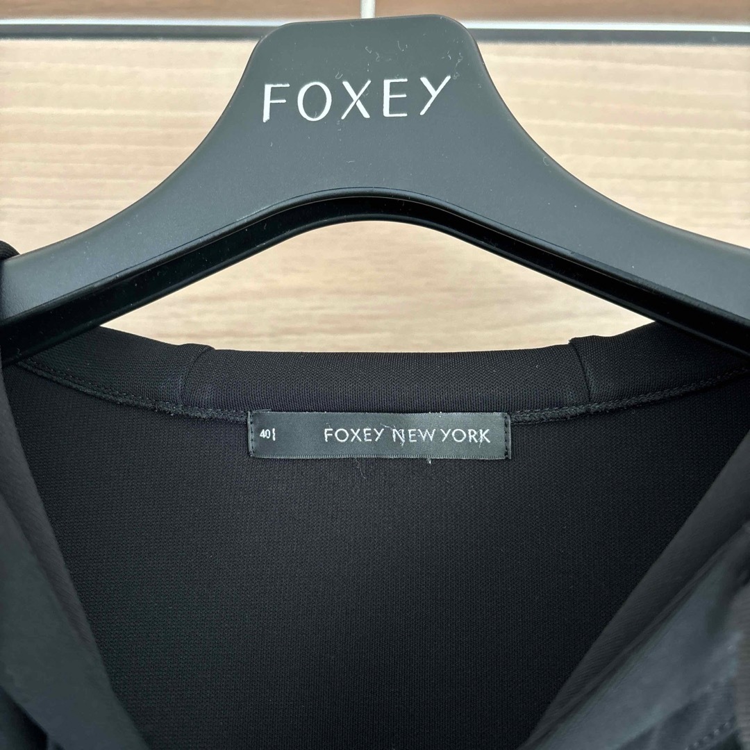 FOXEY NEW YORK - フォクシー foxey パーカー 七分袖 ダブル FOXEY NEW YORK - フォクシー foxey パーカー 七分袖 ダブル