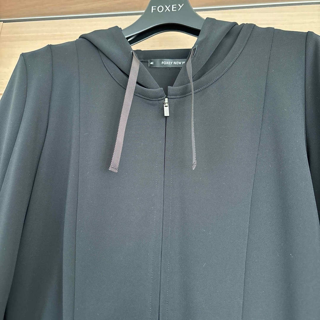 FOXEY NEW YORK - フォクシー foxey パーカー 七分袖 ダブル FOXEY NEW YORK - フォクシー foxey パーカー 七分袖 ダブル