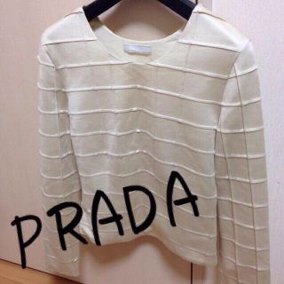 プラダ(PRADA)のPRADA 長袖トップス(Tシャツ(長袖/七分))