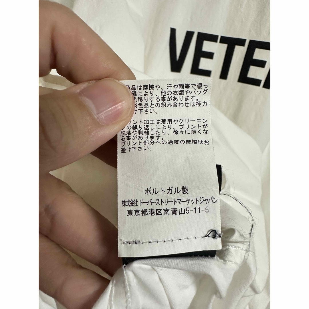 VETEMENTS - VETEMENTS ヴェトモン 18SS バックロゴシャツ S VETEMENTS - VETEMENTS ヴェトモン 18SS バックロゴシャツ S