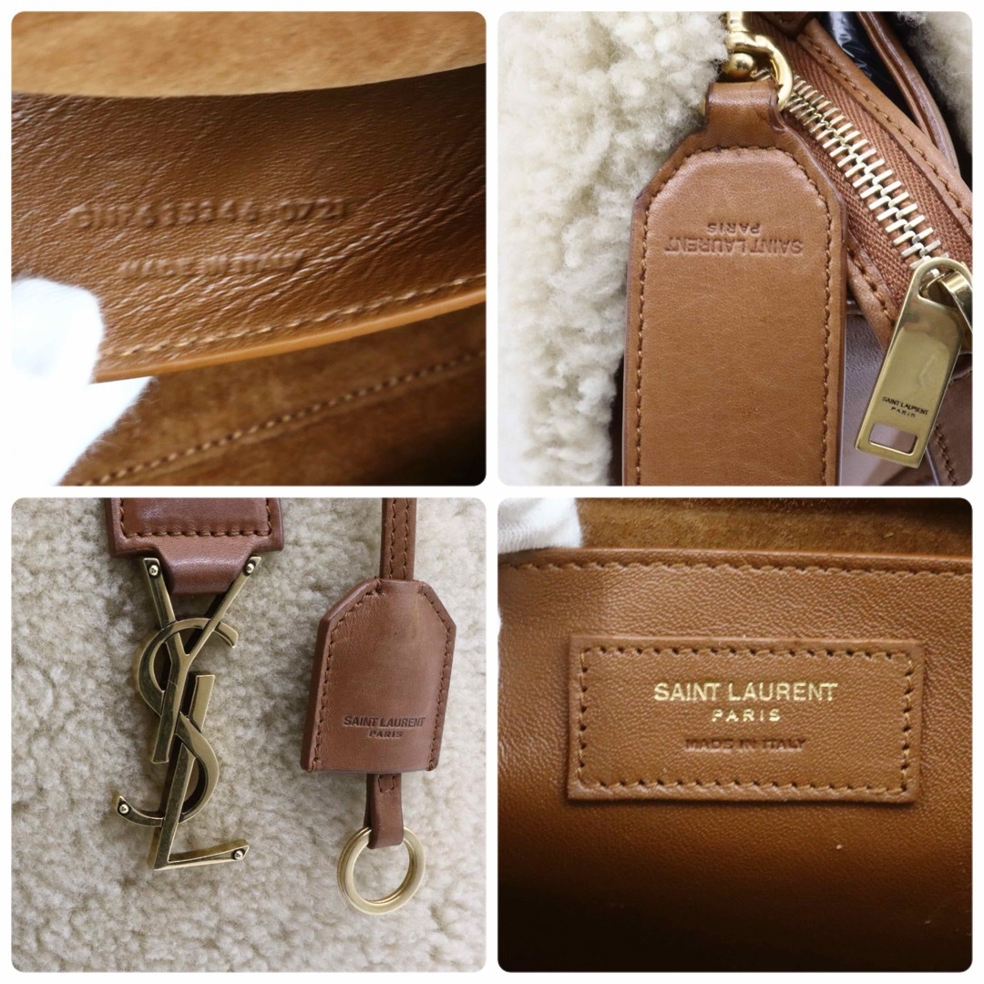 SAINT LAURENT - 美品 サンローラン パリ ダウンタウンカバス SAINT LAURENT - 美品 サンローラン パリ ダウンタウンカバス