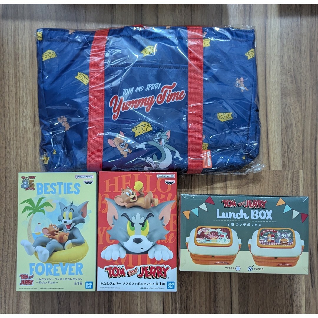 トムとジェリー グッズセット エンタメ/ホビーのおもちゃ/ぬいぐるみ(キャラクターグッズ)の商品写真