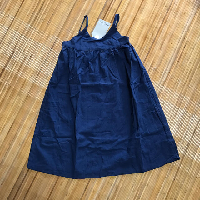 ♡各色サイズ1点のみ♡シンプルロングワンピース ネイビー キッズ/ベビー/マタニティのキッズ服女の子用(90cm~)(ワンピース)の商品写真