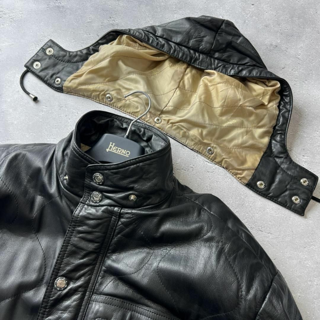 MCM - 入手困難 90s O.T.C by MCM 牛革 本革 フード付き レザー MCM - 入手困難 90s O.T.C by MCM 牛革 本革 フード付き レザー